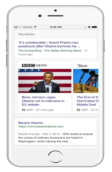 AMP-enabled articles will rank higher in SERP