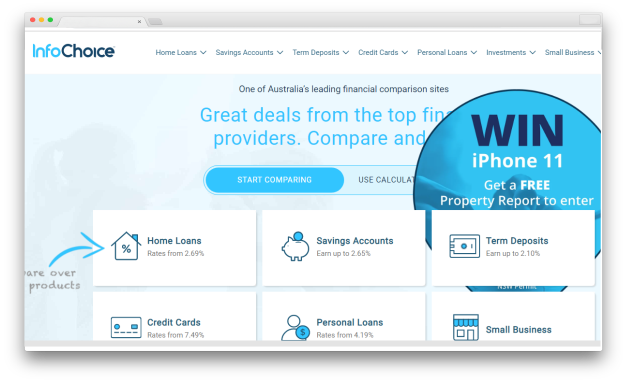 InfoChoice Homepage