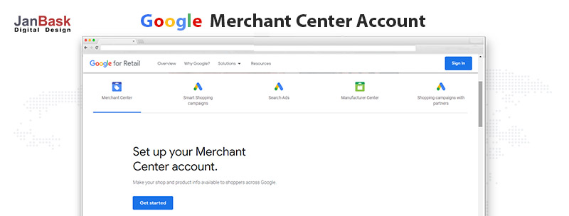 Google Merchant Center Account