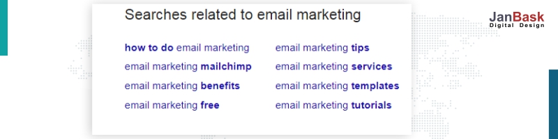 searches related to email marketing