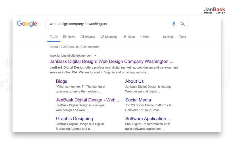 Web Design company in Washington