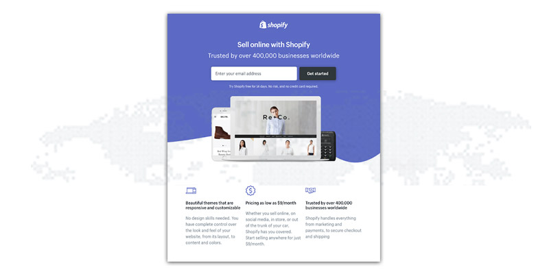 Shopify Landing Page