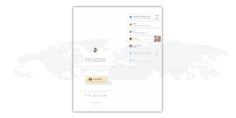 Muzzle Landing page