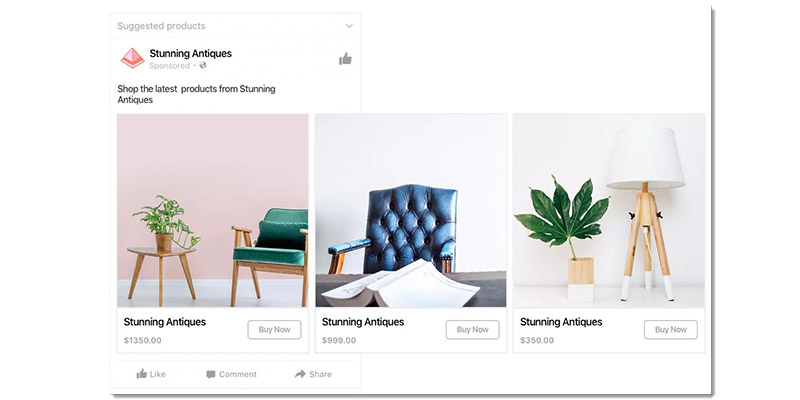 Facebook Dynamic product ads