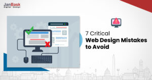 7 Most Critical Web Design Mistakes to Avoid
