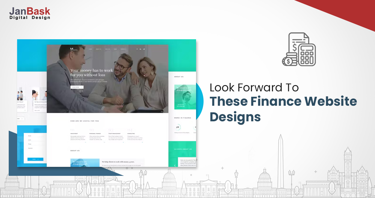 Look Forward To These Financial Website Designs 2022