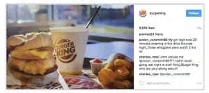 Burger King – Drama Tale On Instagram