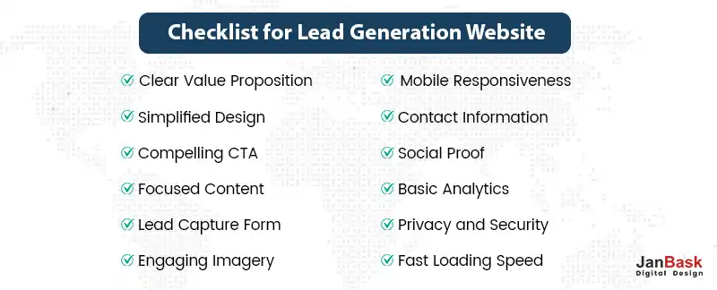 Checklist-for-Lead-Generation-Website