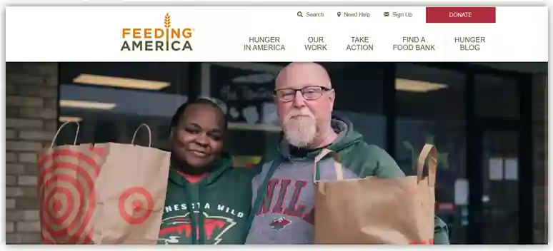 Feeding America Donation Page