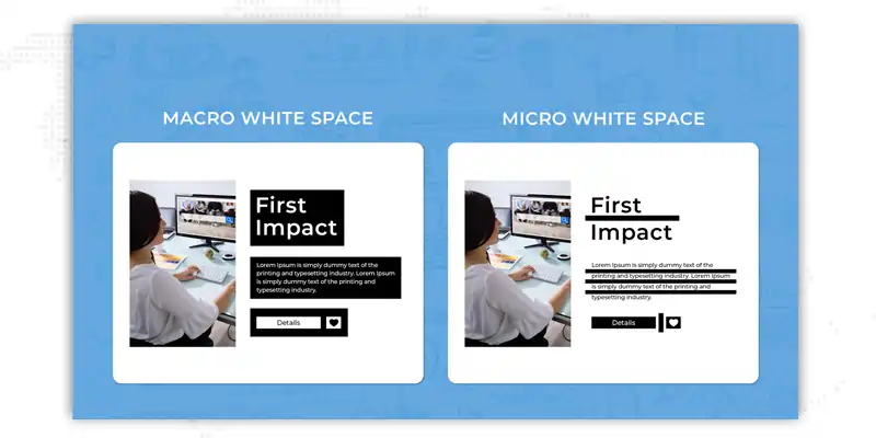 Micro vs. Macro white space