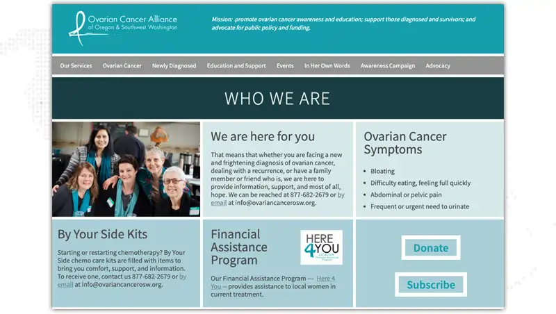 Ovarian Cancer Alliance of Oregon & Southwest Washington