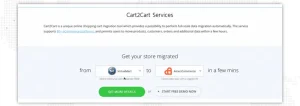 Cart2Cart Service Page