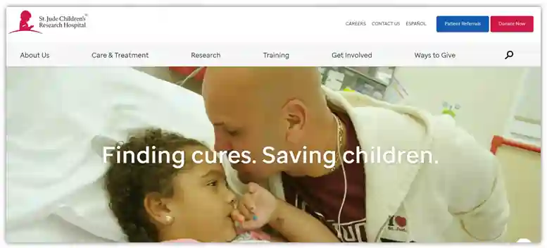 St. Jude Children's Research Hospital Donation Page