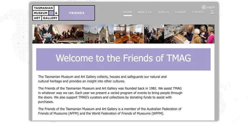 The Friends of the Tasmanian Museum and Art Gallery