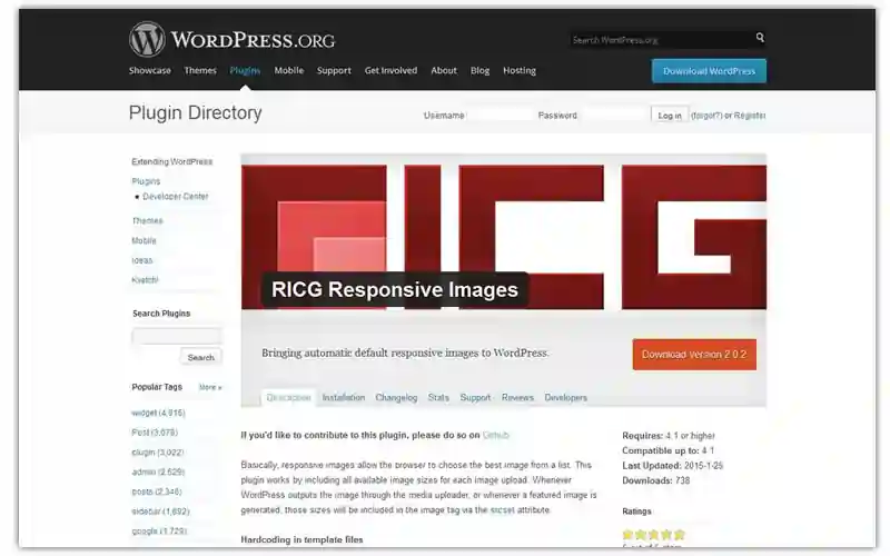 RICG Responsive Images