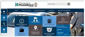 Pflugerville Police Department Texas Website