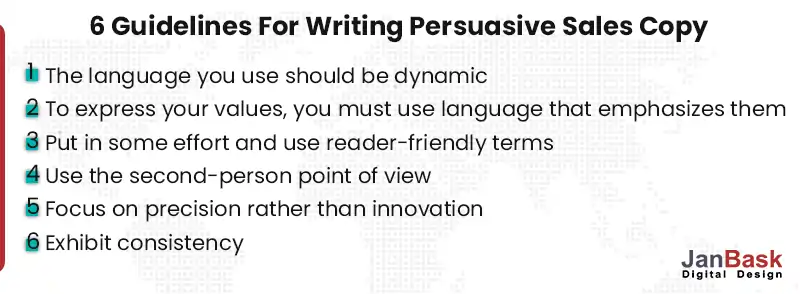 Guidelines For Writing Persuasive Sales Copy