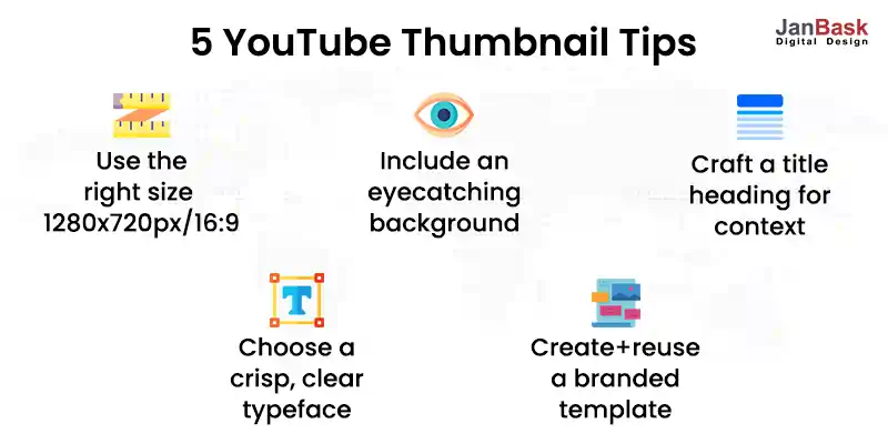 youtube thumbnail tips